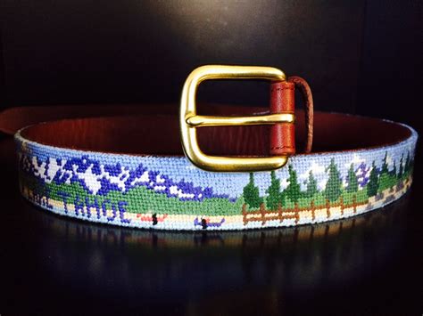 Some folks love to go with the customized hobby/ memory <strong>belt</strong> that. . Needlepoint belt kit